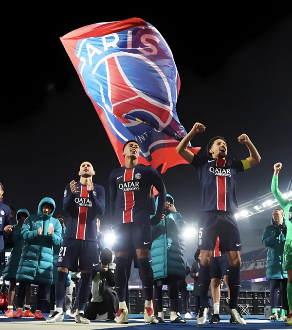 والپیپر پاریس سن ژرمن با حضور لیونل مسی