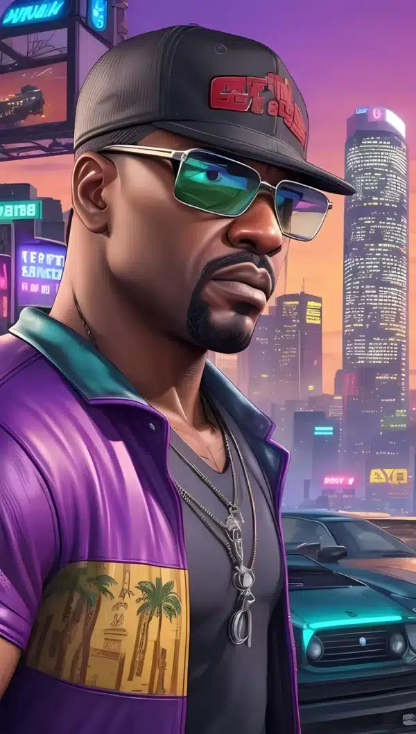 کاراکترهای اصلی GTA 6 - والپیپر HD