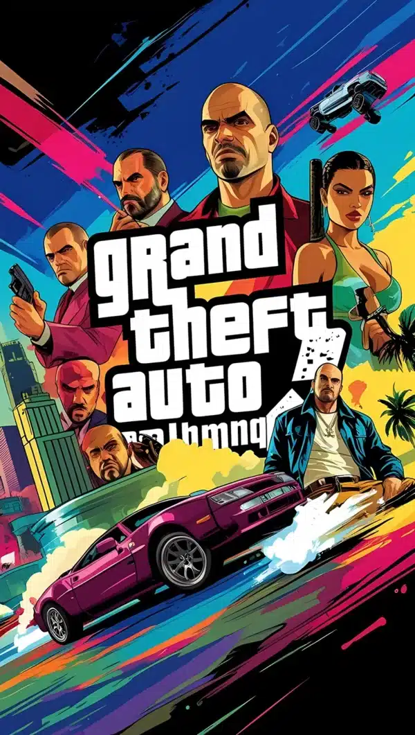 کاراکترهای اصلی GTA 6 - والپیپر HD