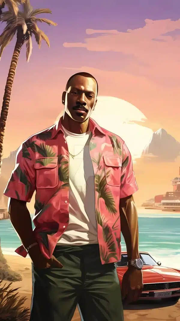 کاراکترهای اصلی GTA 6 - والپیپر HD