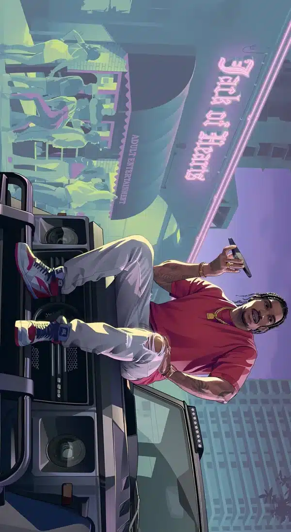 کاراکترهای اصلی GTA 6 - والپیپر HD