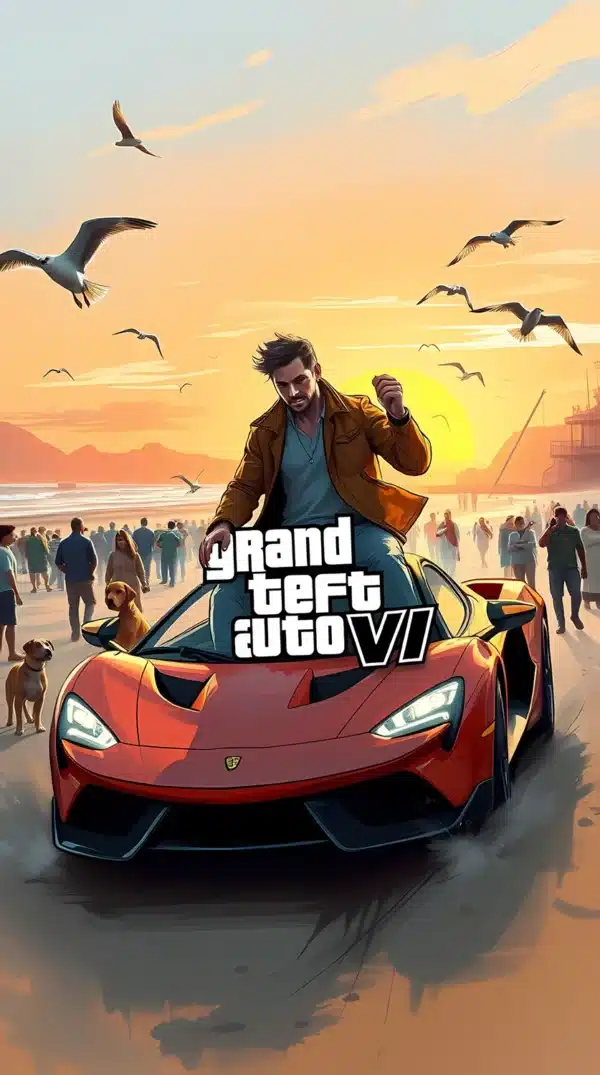 کاراکترهای اصلی GTA 6 - والپیپر HD