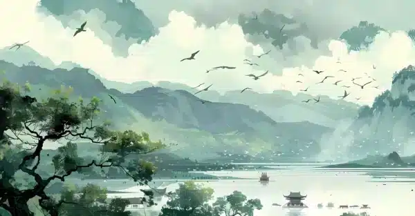 والپیپر جنگل تاریک و رازآلود