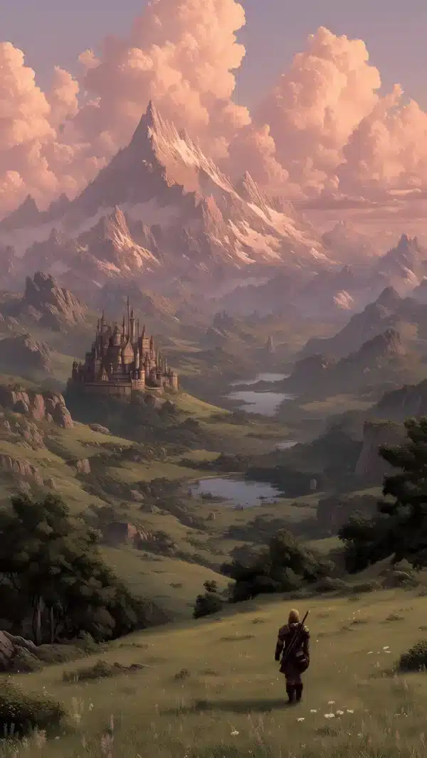 والپیپر جنگل سرسبز و شاداب