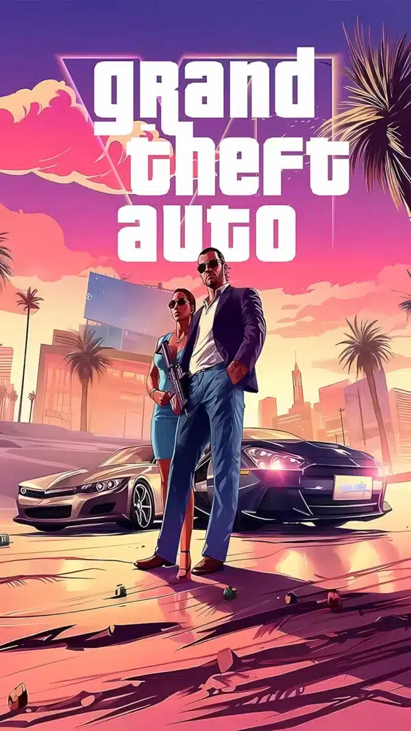 کاراکترهای اصلی GTA 6 - والپیپر HD