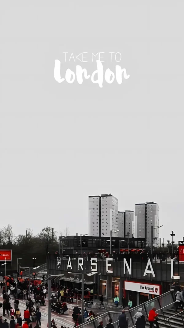 والپیپر آرسنال تم تاریک برای گوشی