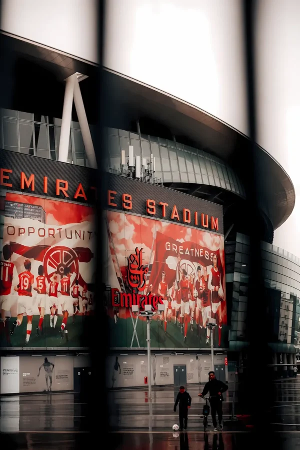 والپیپر آرسنال تم تاریک برای گوشی