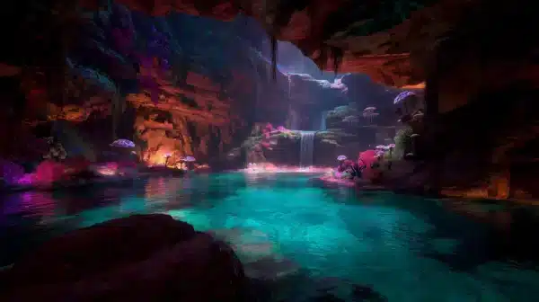 والپیپر طبیعت 2026 جنگل مه‌آلود با نورپردازی سینمایی - HD