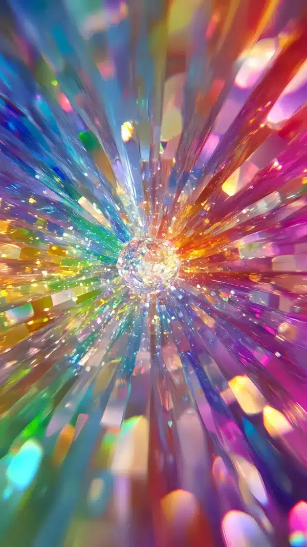 والپیپر گرادیانت رنگی 2026 با ترکیب آبی-بنفش ملایم - 4K