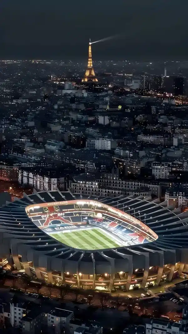 والپیپر پاریس سن ژرمن از ورزشگاه پارک د پرنس