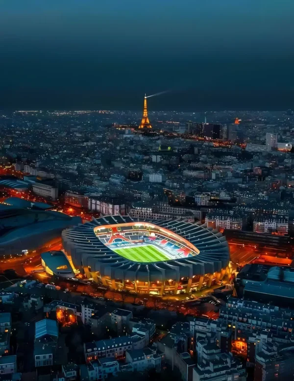 والپیپر پاریس سن ژرمن از ورزشگاه پارک د پرنس
