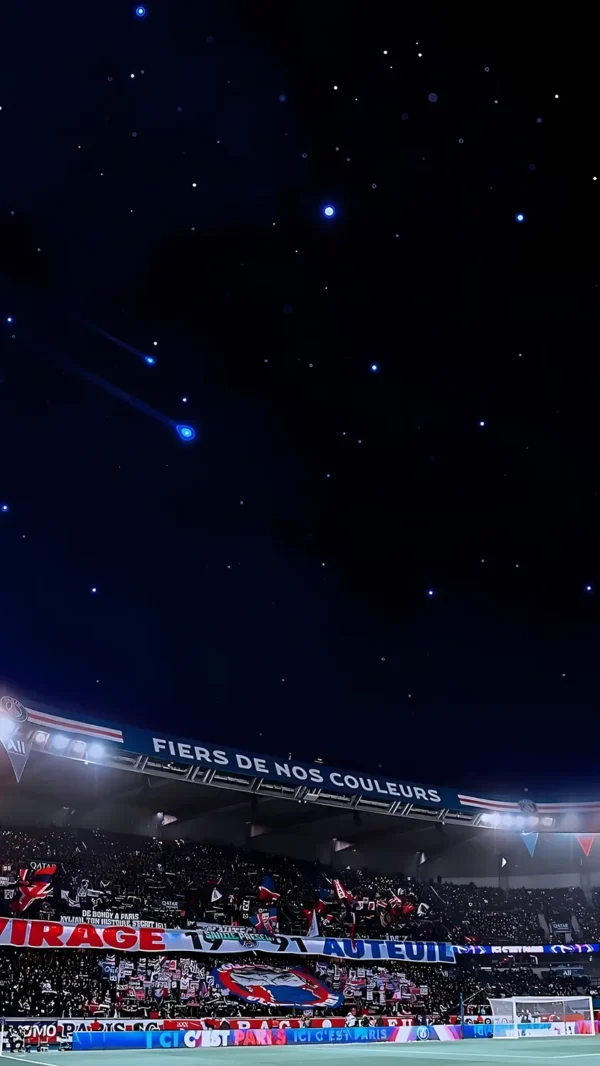 والپیپر پاریس سن ژرمن از ورزشگاه پارک د پرنس