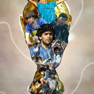 والپیپر مارادونا Maradona با کیفیت HD برای دانلود رایگان