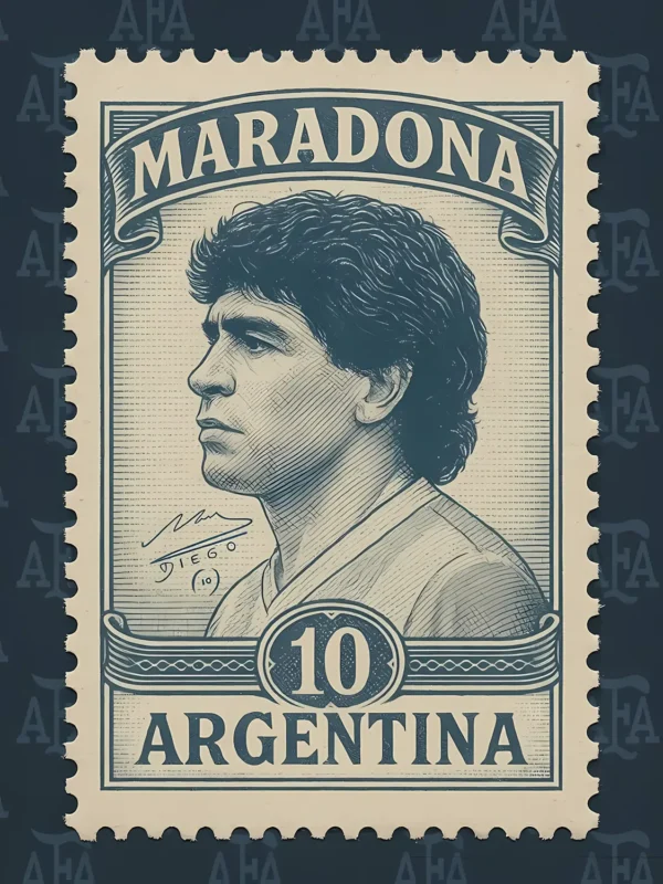 والپیپر مارادونا با طراحی هنری و کیفیت 4K