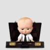 والپیپر boss baby با کت و شلوار مشکی و عینک دودی