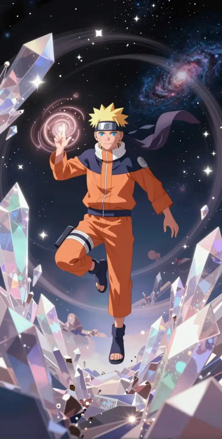 دانلود والپیپر ناروتو در فضا | مدل NAR5