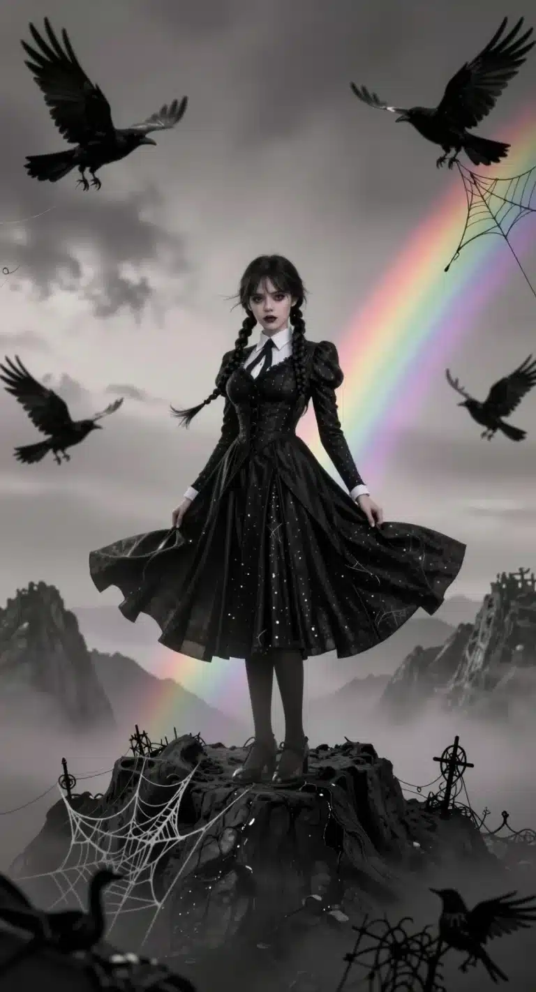 دانلود والپیپر ونزدی آدامز در قله کوه مه‌ود با کیفیت 8K | کرماتوس