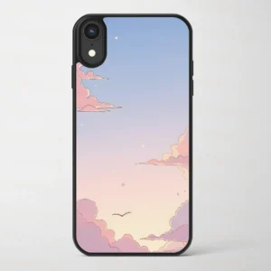 قاب موبایل ابر های صورتی Pink Clouds